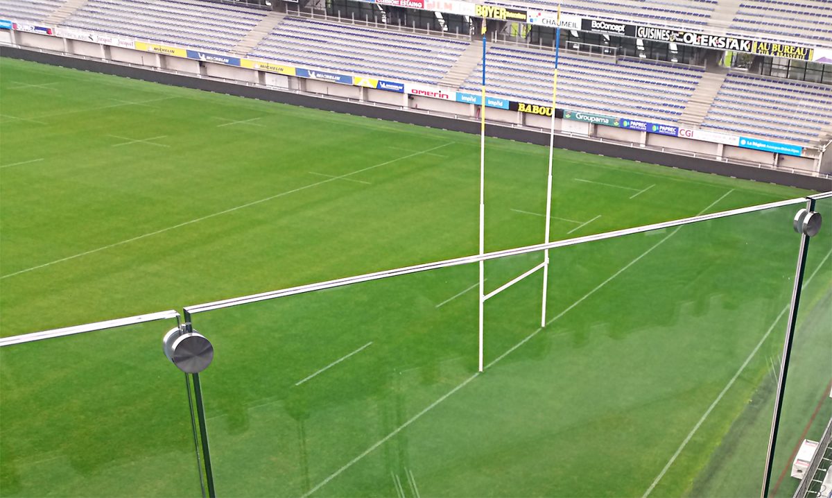 garde-corps en verre