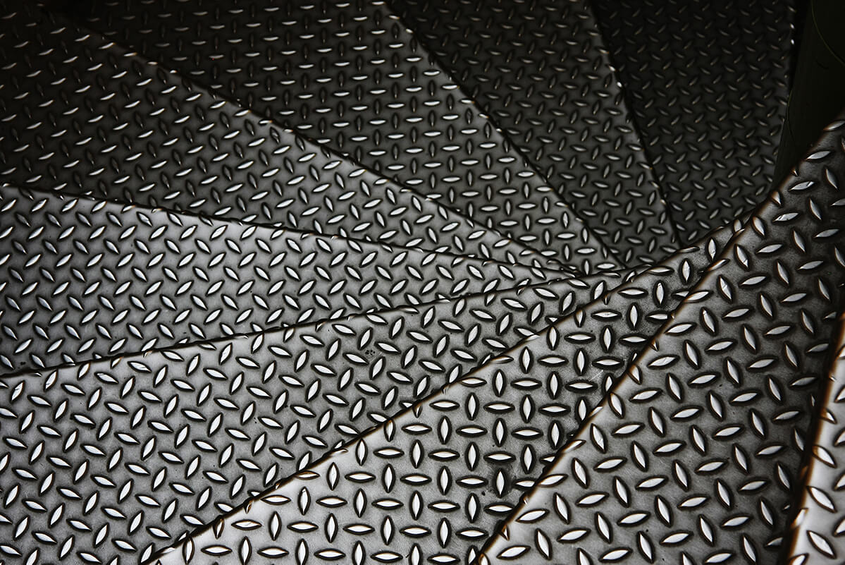 escalier métallique