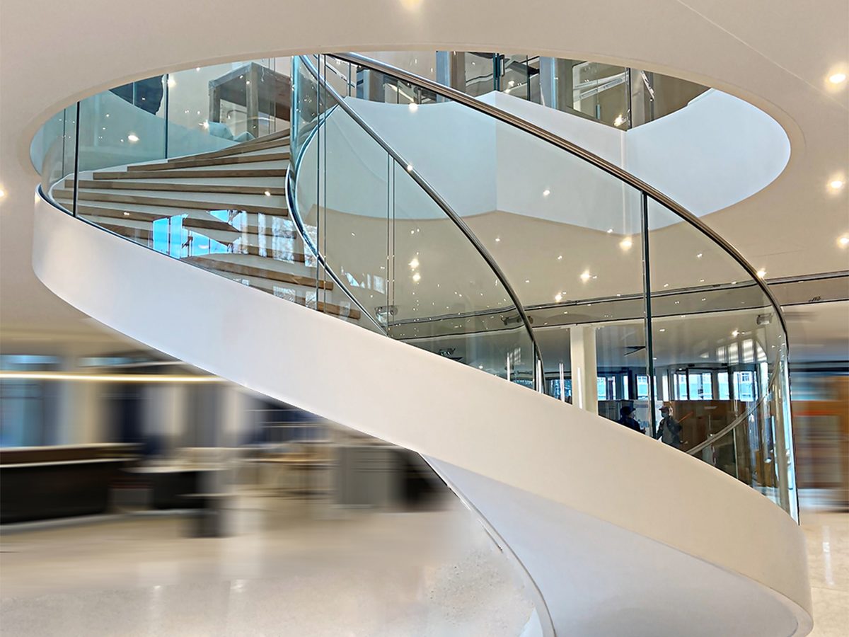 escalier siège MICHELIN