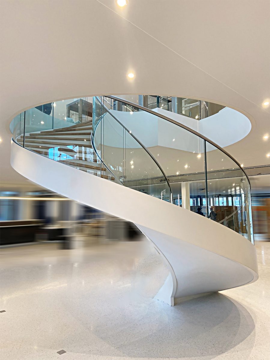 escalier siège MICHELIN